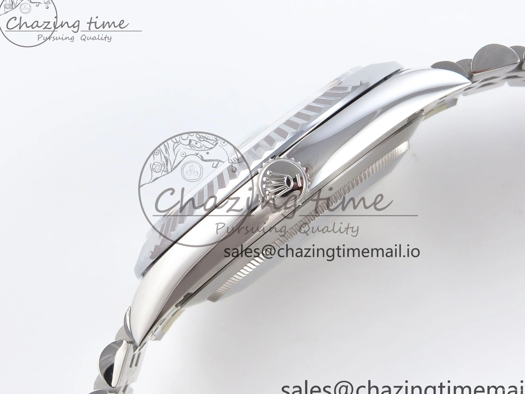 AAA Replica Watches TimelessDesign Edition on White 936 Steel 1:1 Jubilee 41 QF+ Bracelet 904L SS 126334 Dial VR Best DateJust Stick 0112